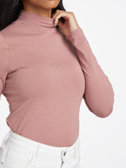 GUESS Sydni mock neck top