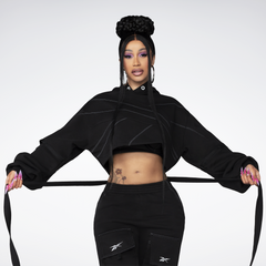 REEBOK X CARDI B Knit Sweatshirt And Pants