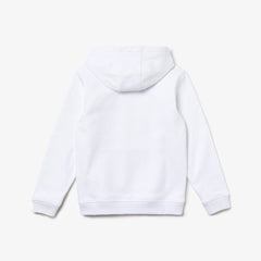 LACOSTE Kids’ Crocodile Cotton Hoodie