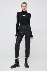 CALVIN KLEIN Slim Organic Cotton Roll Neck Top