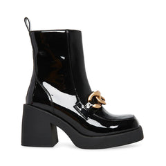 STEVE MADDEN BLOOMS BLACK PATENT