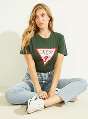 GUESS Eco Triangle Logo Tee