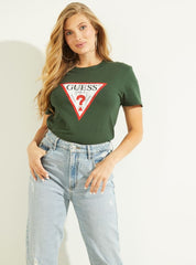 GUESS Eco Triangle Logo Tee