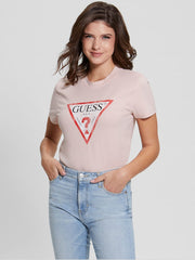 GUESS Eco Triangle Logo Tee