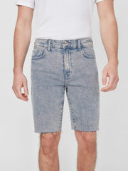 GUESS Saturn Acid Wash Denim Shorts