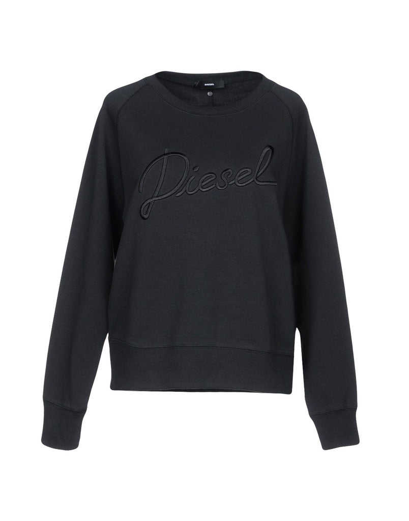 DIESEL Sweatshirts Crew Neck Ribbed Casual Pullover Jumper