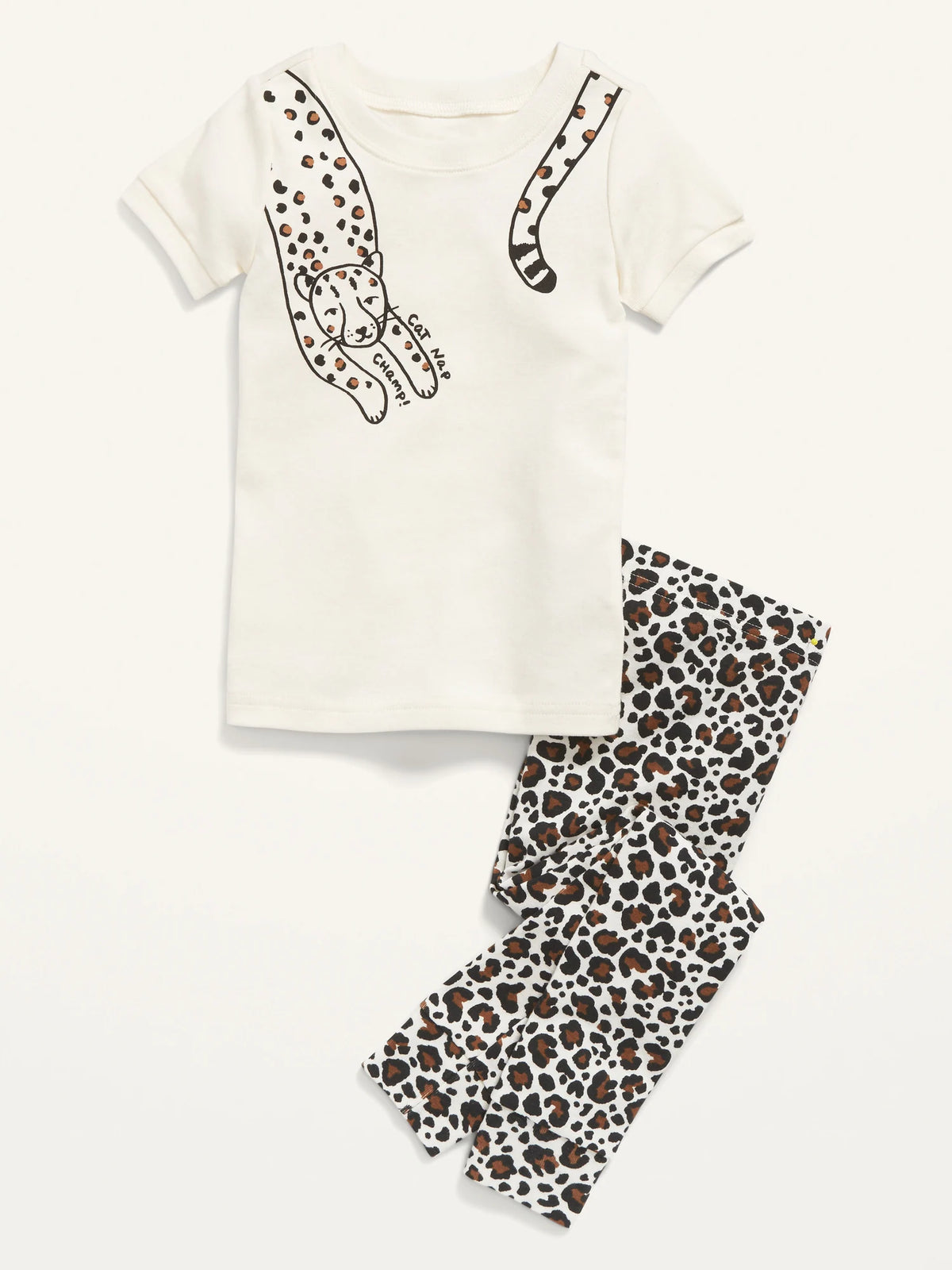 OLD NAVY Unisex Printed Pajama Set for Toddler & Baby