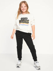 OLD NAVY High-Waisted French Terry Jogger Sweatpants for Girls