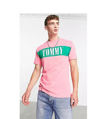 TOMMY HILFIGER Colour blocked logo t-shirt | serif tee