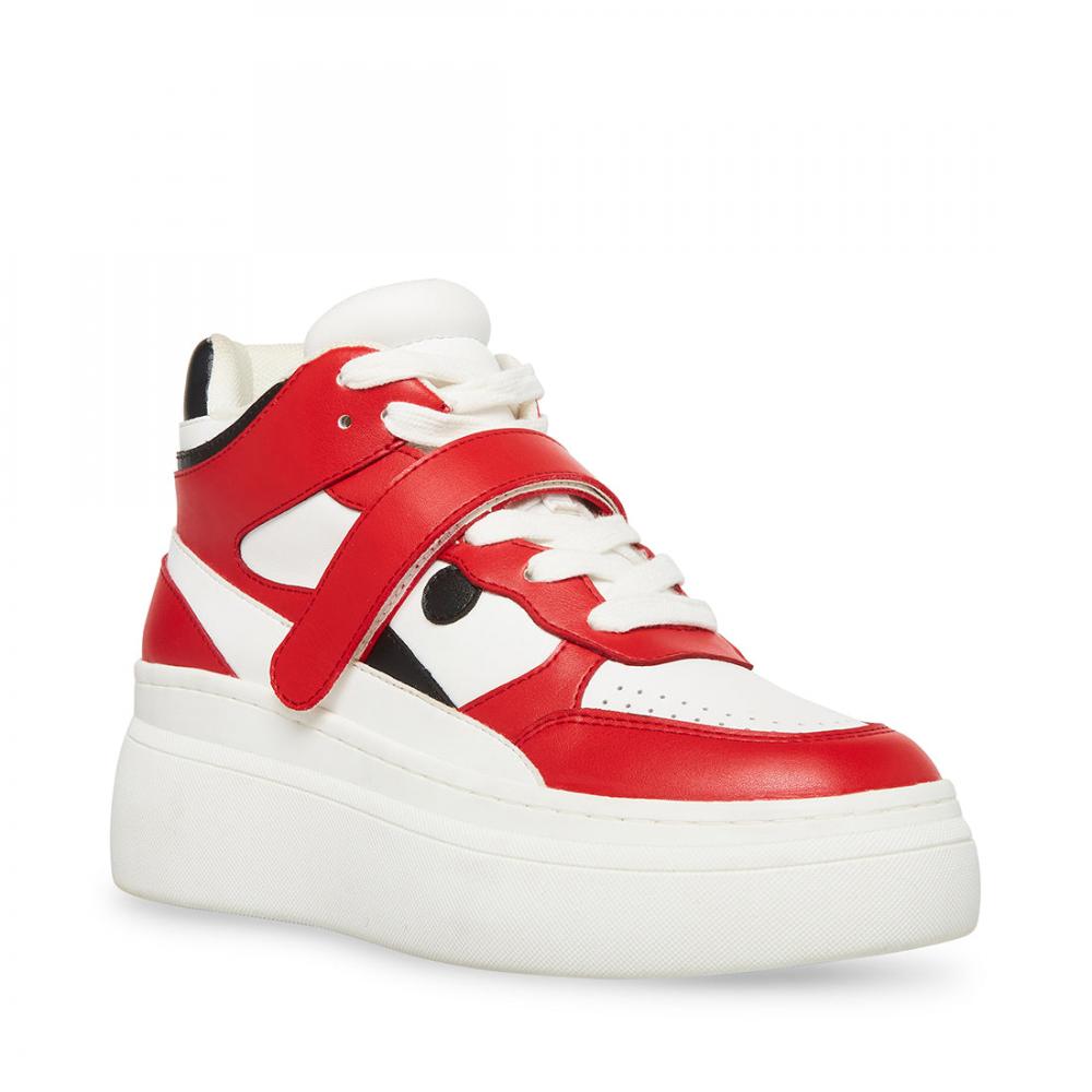 STEVE MADDEN DREX Red Multi - Women's Sneakers