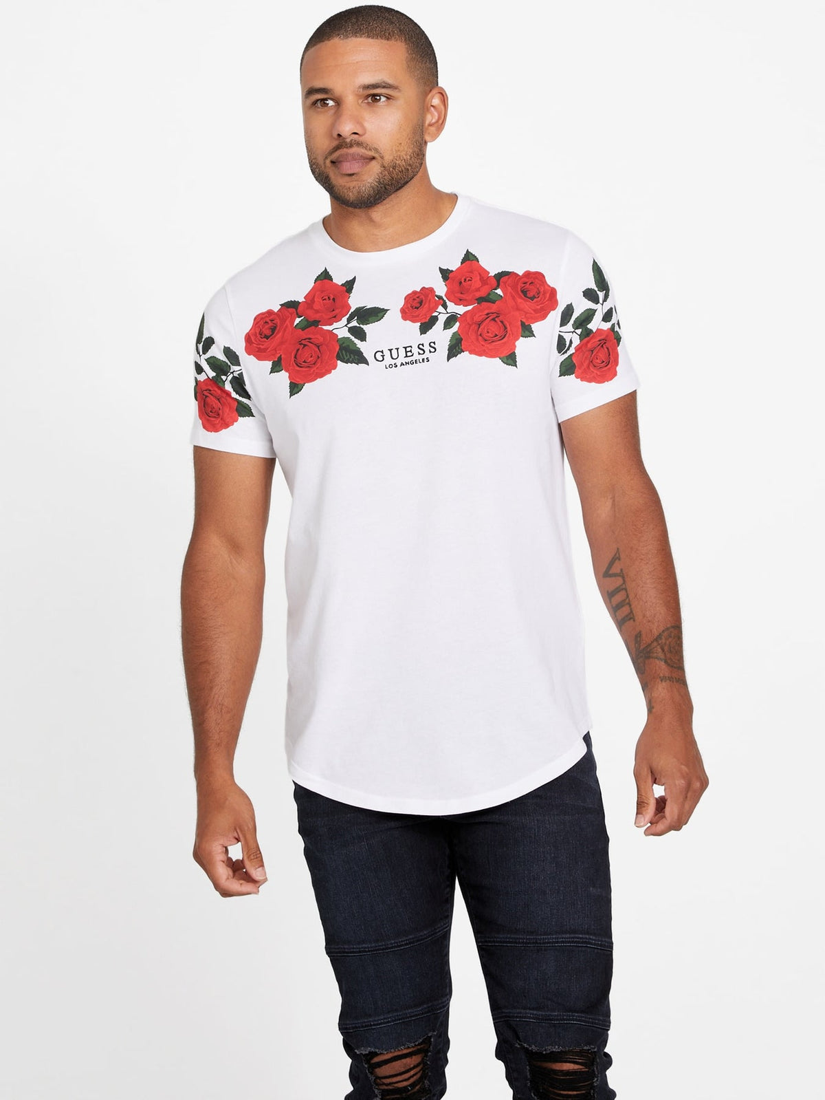 GUESS Ciro Roses Tee