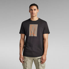 G-STAR Lash RAW Graphic T-Shirt | Black