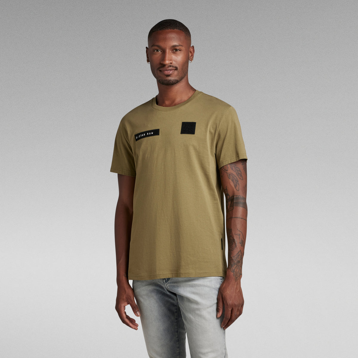 GSTAR RAW Velcro T-Shirt