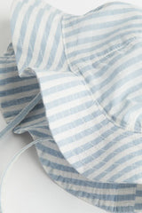 H&M 2-piece Cotton Set - Light blue/striped - Kids