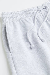 H&M Printed Joggers - Light gray melange/Harvard