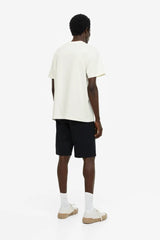 H&M Regular Fit T-shirt - Light beige