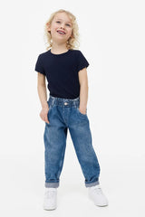 H&M Relaxed Fit Jeans - Denim blue - Kids