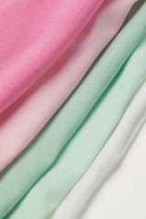 H&M 5-pack Jersey Tops - Pink/light green - Kids