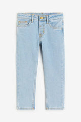 H&M Relaxed Tapered Fit Jeans - Light denim blue