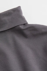 H&M Turtleneck Top - Dark gray