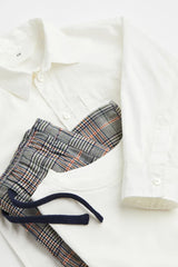 H&M 3-piece Set - White/checked