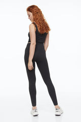 H&M Seamless Sports Leggings - Dark gray