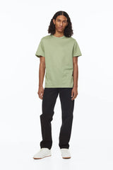 H&M Regular Fit Crew-neck T-shirt - Pistachio green - Men