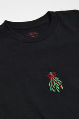 URBAN OUTFITTERS Kiss Me Under The Mistletoe Embroidered Tee