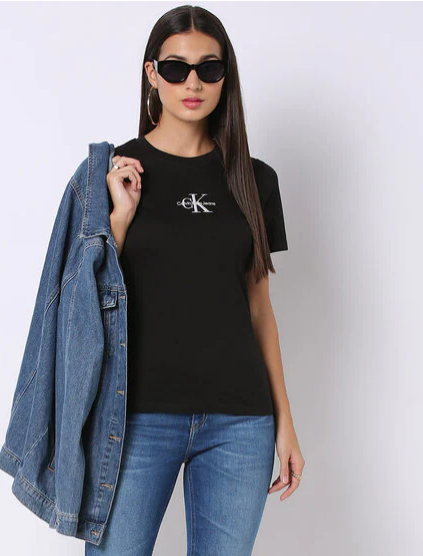 CALVIN KLEIN Black T-shirts for Women