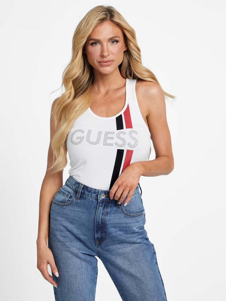 GUESS Eco Racer Logo Tank