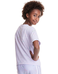 CHAMPION Big Girls' Short Sleeve Boxy Tee