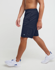 CHAMPION Sport Shorts, Moisture Wicking, 10