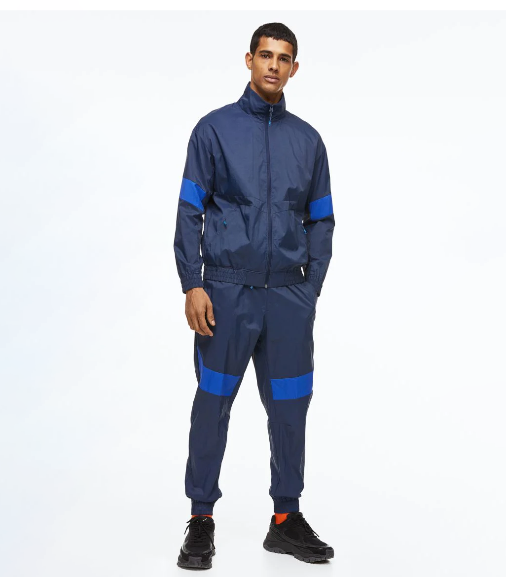 H&M Water-repellent Track Pants & Water-repellent Track Jacket Set