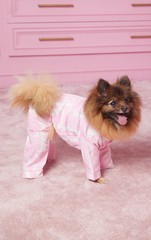 PRETTY LITTLE THING Pink Dog Pyjama Set