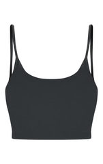 PRETTY LITTLE THING Black Sculpt Yoga Crop Top