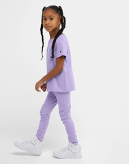 CHAMPION Classic Tee and Authentic Tights Set, Repeating Iconic C's