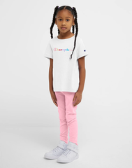 CHAMPION Classic Tee and Authentic Tights Set, Repeating Iconic C's