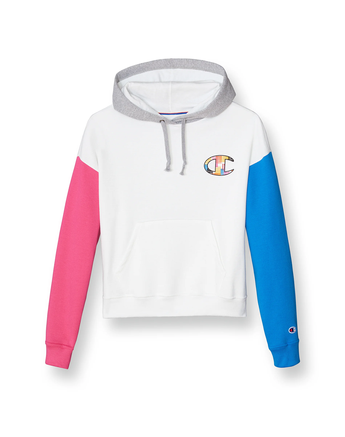 CHAMPION Women's Colorblock Relaxed Powerblend Hoodie