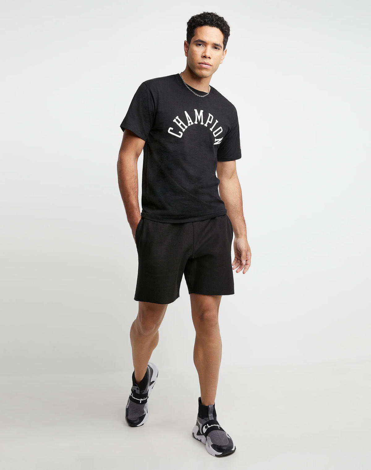 CHAMPION Men's Reverse Weave Cut-Off Shorts, 7" |