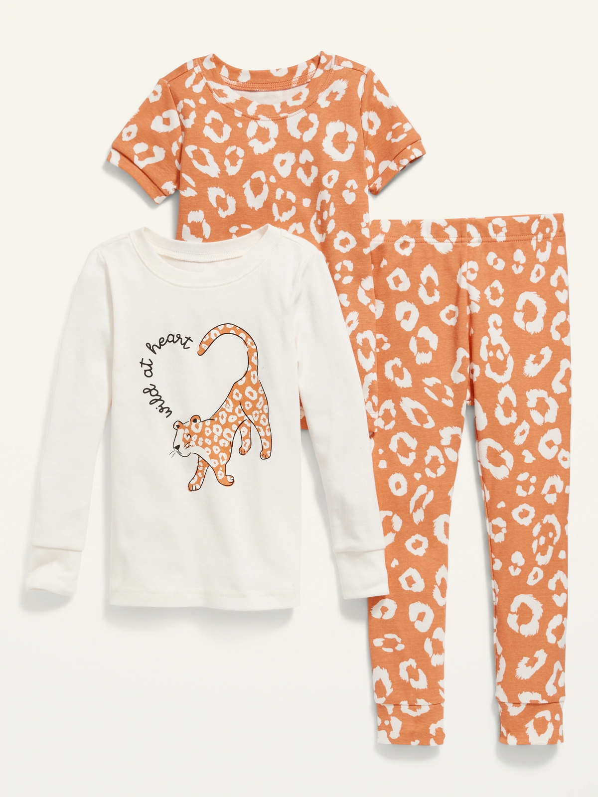 OLD NAVY Unisex 3-Piece Pajama Set for Toddler & Baby