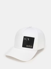 ARMANI EXCHANGE Organic cotton baseball hat