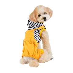 BAXTERBOO Puppia Pata Finn Yellow Jumpsuit