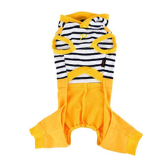 BAXTERBOO Puppia Pata Finn Yellow Jumpsuit