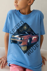 CARTER`S Kid Speed Mode Race Car Jersey Tee