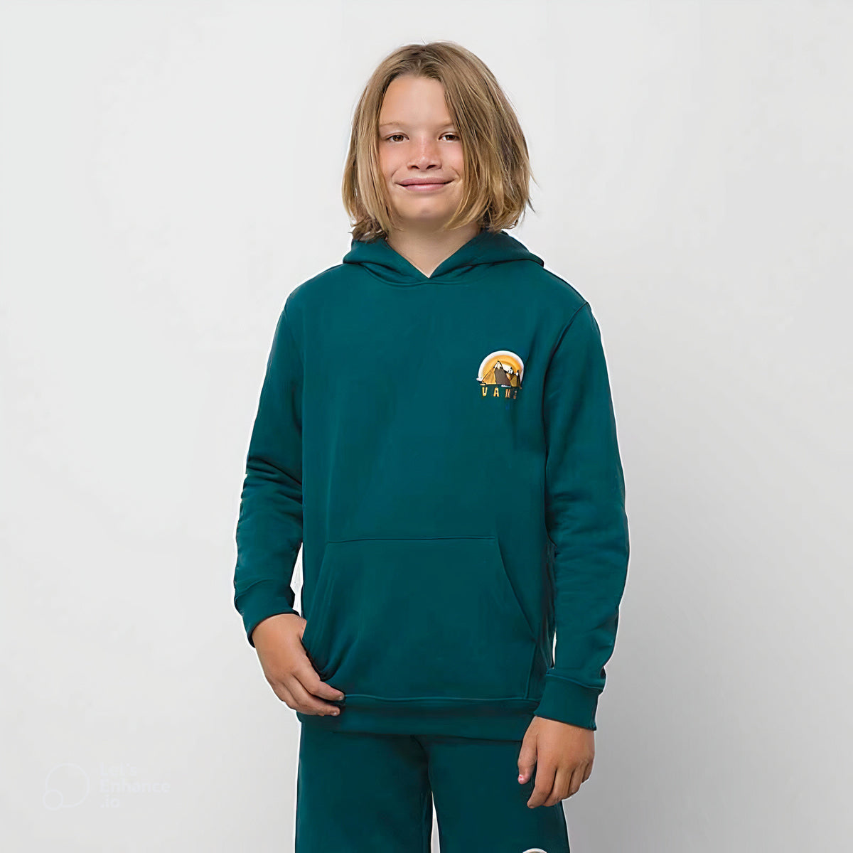 VANS Kids Off The Wall Vibes Fleece Short & Hoodie Set