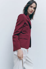 ZARA Buttoned Tailored Blazer