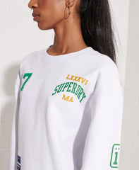 SUPERDRY Varsity Arch Batwing Crew Sweatshirt