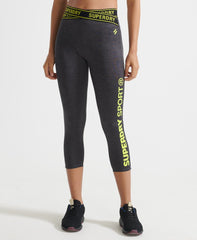 SUPERDRY Women's Training Core Cross Bra & Training Cross 7/8 Leggings Set