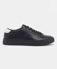 SUPERDRY Women’s - Vegan Court Tennis Trainers in Black