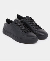 SUPERDRY Women’s - Vegan Court Tennis Trainers in Black